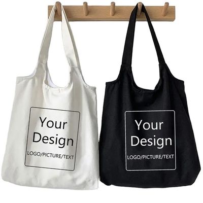 Stile di moda Logo personalizzato Borsa per la spesa con rivestimento in poliestere