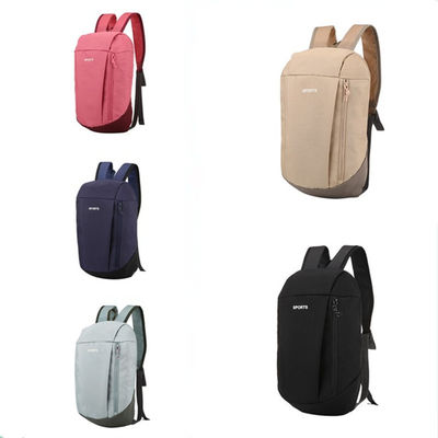 Zaino portatile da lavoro impermeabile da uomo con modello solido e intercalare per computer