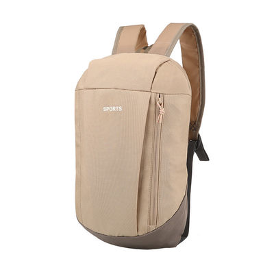 Zaino portatile da lavoro impermeabile da uomo con modello solido e intercalare per computer