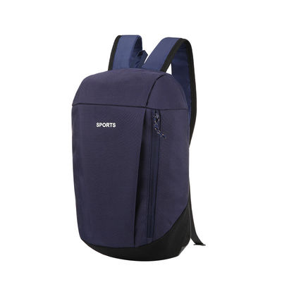Zaino portatile da lavoro impermeabile da uomo con modello solido e intercalare per computer