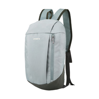 Zaino portatile da lavoro impermeabile da uomo con modello solido e intercalare per computer