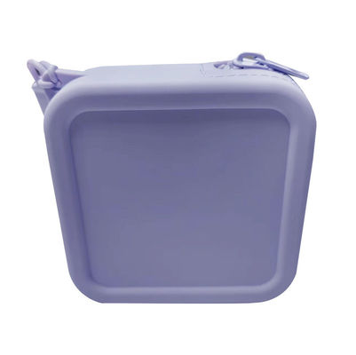 Borsa cosmetica da viaggio in silicone a colori personalizzati Borse da mano di moda per servizi igienici femminili
