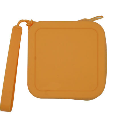 Borsa cosmetica da viaggio in silicone a colori personalizzati Borse da mano di moda per servizi igienici femminili