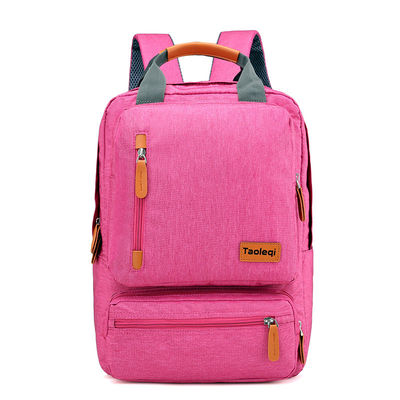 Materiale principale Canvas Borsa portatile Un pezzo solo Unisex Disegno 16 pollici Capacità