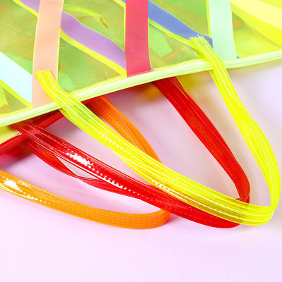 Commercio all'ingrosso Acquisti online Grande sacchetto da spiaggia in PVC con logo personalizzato