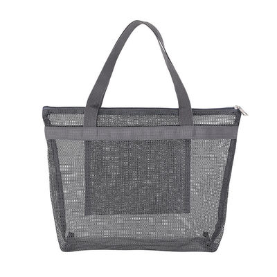 Tote Mesh Makeup Viaggi Storage Bag Wash Large Capacity Portable Multi-Pocket Beach Bag Bag da bagno