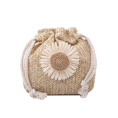 Borsa da spiaggia da donna Unisex Straw Crossbody Borsa da spalla Borsa da spalla estiva