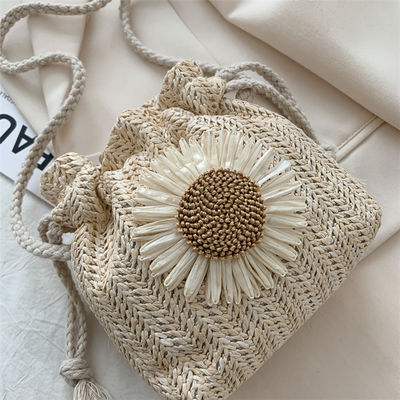 Borsa da spiaggia da donna Unisex Straw Crossbody Borsa da spalla Borsa da spalla estiva