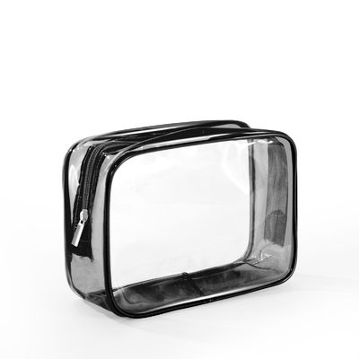 Tasse organizzatrici per trucco cosmetici Tote Toilet per viaggi Borsa con sacchetti trasparenti