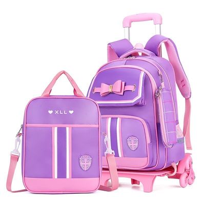 Logo personalizzato disegno di animazione modello tipo carrello borsa scolastica per bambini design unico