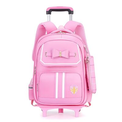 Logo personalizzato disegno di animazione modello tipo carrello borsa scolastica per bambini design unico