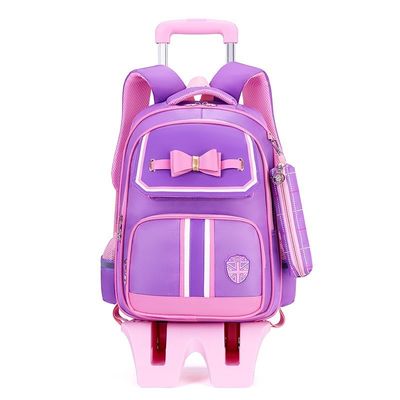 Logo personalizzato disegno di animazione modello tipo carrello borsa scolastica per bambini design unico