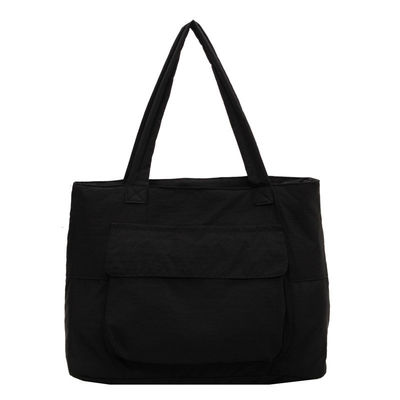 Grande capacità di lavoro Oxford Tote Shoulder Bag personalizzato chiusura aperta in nylon impermeabile
