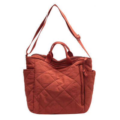 Leggero Nylon Custom Logo Donna Borsa gonfia Borsa Quilted Borsa Tote Borsa Single Shoulder