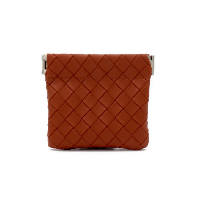 Borsa in pelle per spose da matrimonio su misura Borsa cosmetica in pelle per damigelle con modello solido