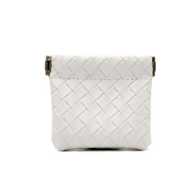 Borsa in pelle per spose da matrimonio su misura Borsa cosmetica in pelle per damigelle con modello solido