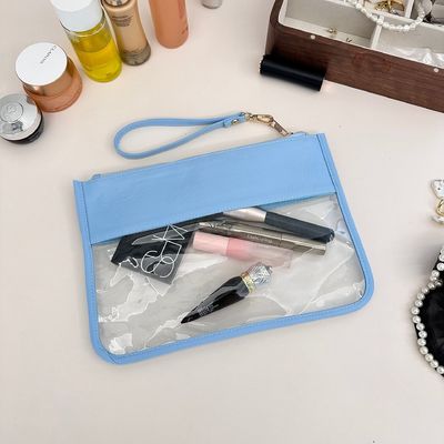 Borsa di trucco colorata personalizzata per organizzare cosmetici e oggetti personali in massa