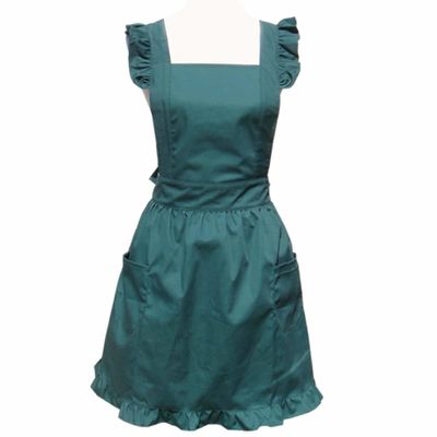 Cute Lovely Retro cucina cucina volantini grembiule per donne ragazze colore personalizzato