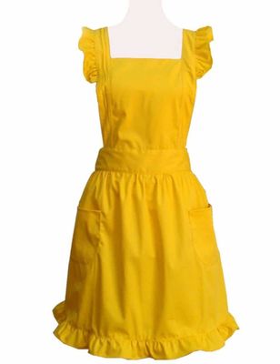 Cute Lovely Retro cucina cucina volantini grembiule per donne ragazze colore personalizzato