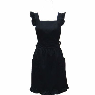 Cute Lovely Retro cucina cucina volantini grembiule per donne ragazze colore personalizzato