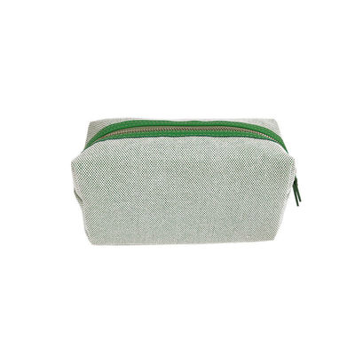 Mini borse cosmetiche Logo personalizzato Viaggi Borse di trucco pesanti di tela Borsa igienica per ragazze