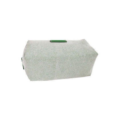 Mini borse cosmetiche Logo personalizzato Viaggi Borse di trucco pesanti di tela Borsa igienica per ragazze
