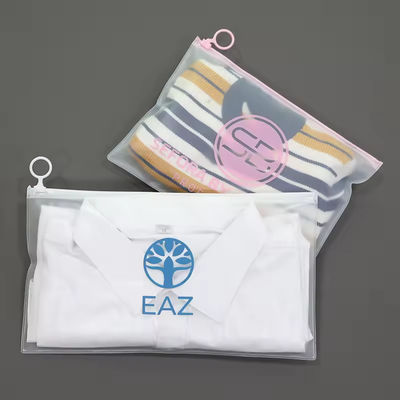 Borsa cosmetica in PVC trasparente con chiusura a cerniera