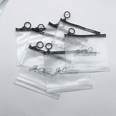 Borsa cosmetica in PVC trasparente con chiusura a cerniera