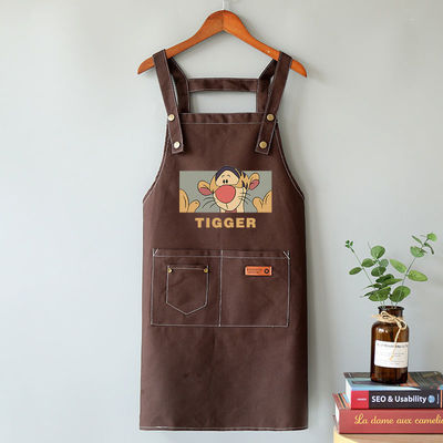 Cotton Canvas Waterproof Chef Profili da cucina per caffè Ristoranti Cucina BBQ Profili di tessuto