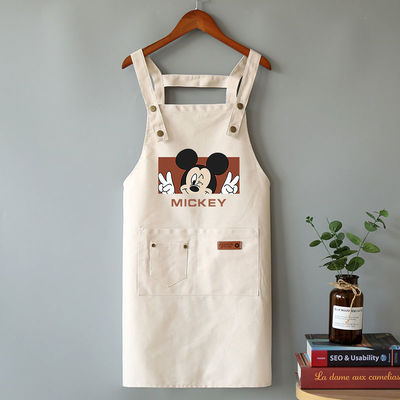 Cotton Canvas Waterproof Chef Profili da cucina per caffè Ristoranti Cucina BBQ Profili di tessuto