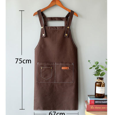 Cotton Canvas Waterproof Chef Profili da cucina per caffè Ristoranti Cucina BBQ Profili di tessuto