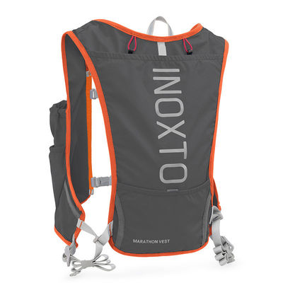 Zaino idratante per ciclismo all'aperto resistente con tasca a cerniera interna e logo personalizzato