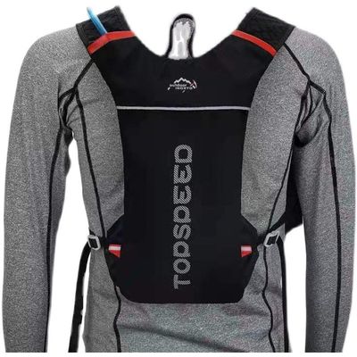 Materiale di rivestimento in poliestere Sacchetto d'acqua per sport Viaggi idratazione Camicetta da corsa