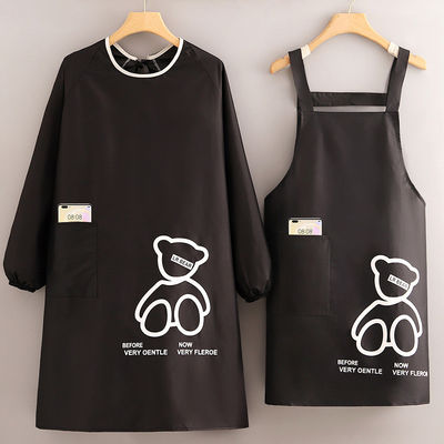 Stampa personalizzata del grembiule da cucina per cuoco per chef Sublimazione Acquaproof cotone poliestere grembiule logo set