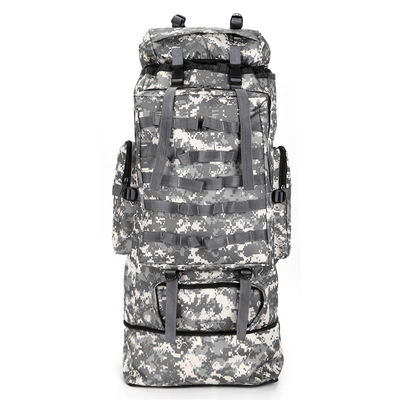 Acceptabile OEM/ODM Modello di mimetizzazione 100L Borsa da alpinismo per attività all'aperto