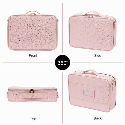 Borsa cosmetica a modello solido per colore personalizzato Borsa portatile per spalla