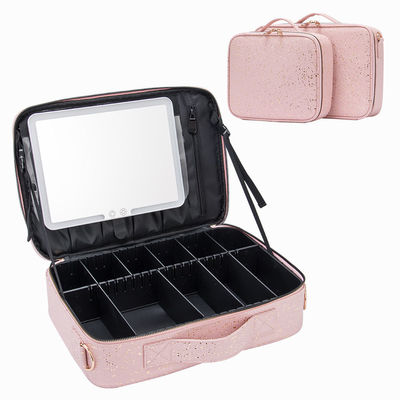 Borsa cosmetica a modello solido per colore personalizzato Borsa portatile per spalla