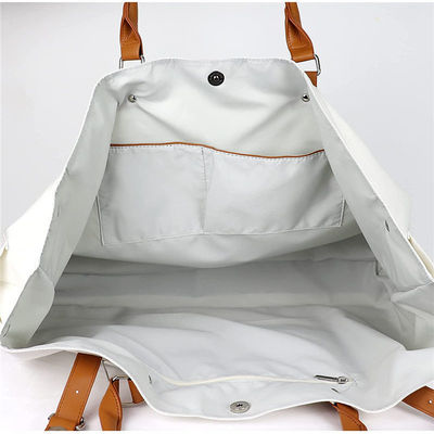 Borsa da bagno in tela personalizzata 2023 Design Borsa da spiaggia grande per donne impermeabile e resistente alla sabbia