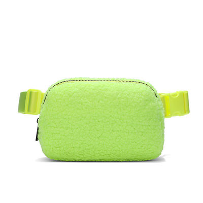 OEM/ODM accettato Donna Sherpa Cute cintura borsa Moda Berbero Vello Fanny Pack