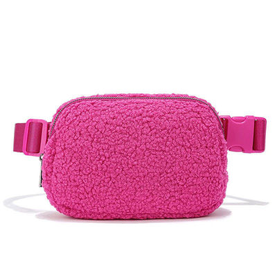 OEM/ODM accettato Donna Sherpa Cute cintura borsa Moda Berbero Vello Fanny Pack