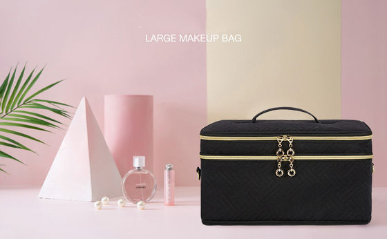 Personalizzazione Acquaproof doppio strato donna cosmetici cura della pelle spazzola divisore borsa di moda