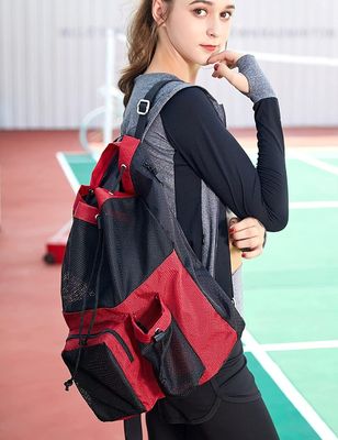 Acceptabile OEM / ODM Bow Pattern Mesh Gym zaino per piscina Beach Yoga Work Gear