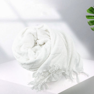 Polyester Muslim White Color Men's Ihram Towel per Hajj/Ehram e altri Tipo di modello