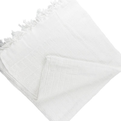 Polyester Muslim White Color Men's Ihram Towel per Hajj/Ehram e altri Tipo di modello