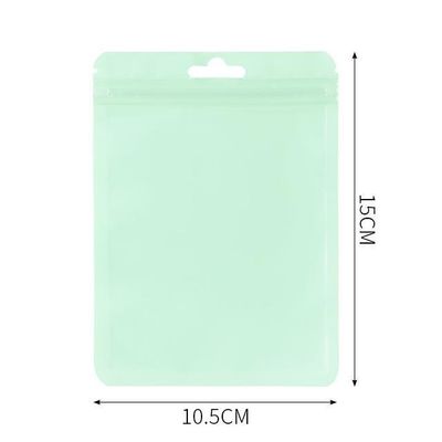 Borsa trasparente addensata per la conservazione conveniente di pennelli di trucco in colori personalizzati