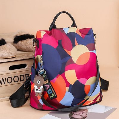 Cornice esterna Borsa da spalla femminile leggera impermeabile e antirrubo per viaggi