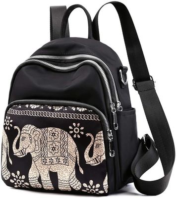 Borsa da zaino a colori personalizzati per donne Bambine Mini Nylon Daypack Borsa scolastica multifunzione