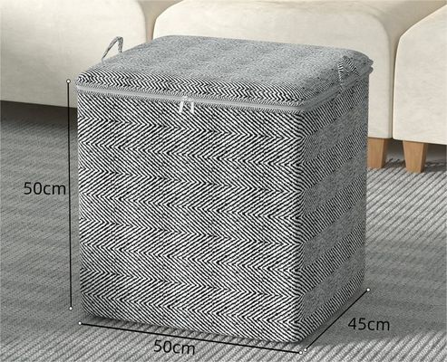 Grandi capienza tessuto ripiegabile abbigliamento giocattoli cesto di stoccaggio in 80l per colore personalizzato