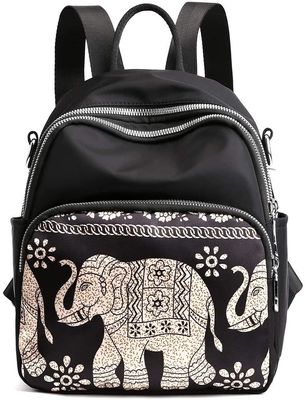 Borsa da zaino a colori personalizzati per donne Bambine Mini Nylon Daypack Borsa scolastica multifunzione