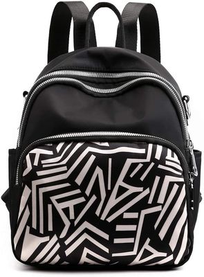 Borsa da zaino a colori personalizzati per donne Bambine Mini Nylon Daypack Borsa scolastica multifunzione